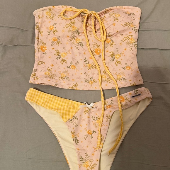 Blackbough Swim Elya Tankini + Amber Cheeky Bottoms - Picture 1 of 3